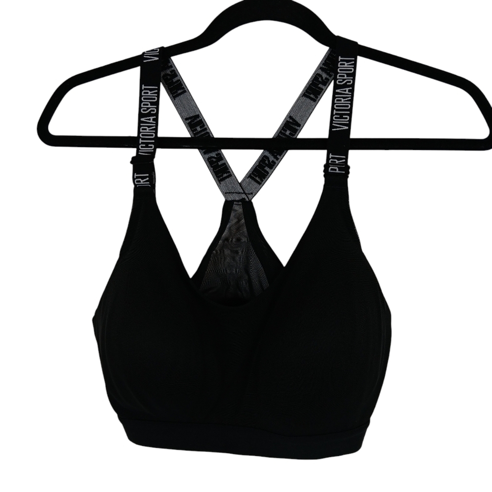 VICTORIA SPORT Incredible Light Weight Sport Bra 36C Black - Picture 2 of 6